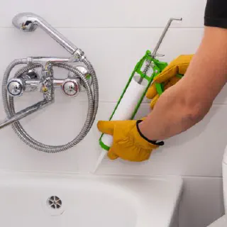 Wie man Schimmel von den Fugen der Badezimmerfliesen reinigt