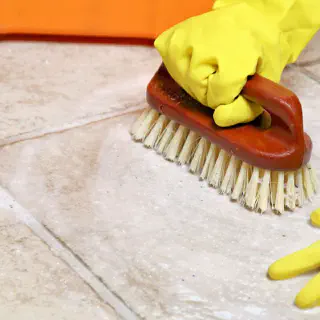 Badezimmer-Fliesenreiniger-Scrubber