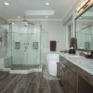 Badezimmer-Fliesenreparatur in Fairfax, Virginia