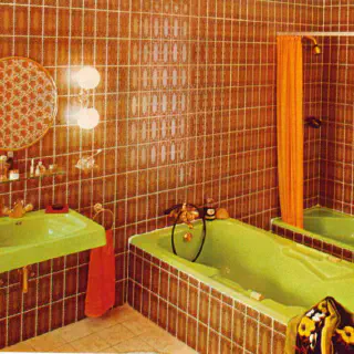 Die Geschichte der 60er Jahre Badezimmerfliesen