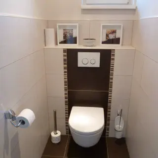 Kleine Badezimmer-Fliesenspiegel-Ideen
