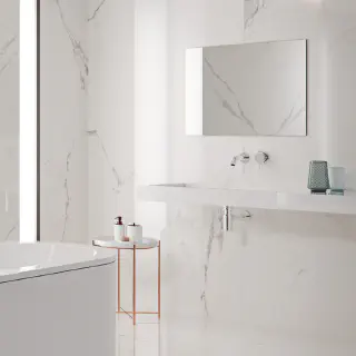 Marmor-Effekt Badezimmer Fliesenaufkleber